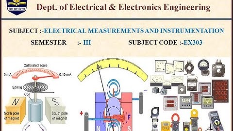 (EMI CLASS 6, STATIC & DYNAMIC CHARACTERISTICS     OF MEASUREMENT) | (SITARAM RAIKWAR) | (SISTEC GN)