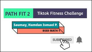 TIKTOK FITNESS CHALLENGE | PATHFIT 2 | MOVEMENT COMPETENCY TRAINING |