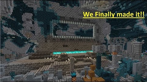 We made it to the Ancient City!! |Minecraft episode 3|