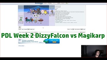 PDL Week 2 DizzyFalcon vs Orlando Magikarp
