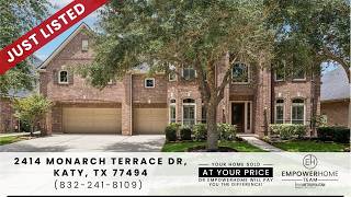2414 Monarch Terrace Dr | Luxury Home for Sale in Katy TX | $1.2M Firethorne Dream Home Tour
