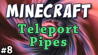 Minecraft - Teleport Pipes and Wireless Redstone (Technic Pack Part 8)