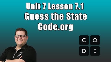 Code.org Unit 7 Lesson 7.1 - Guess the State