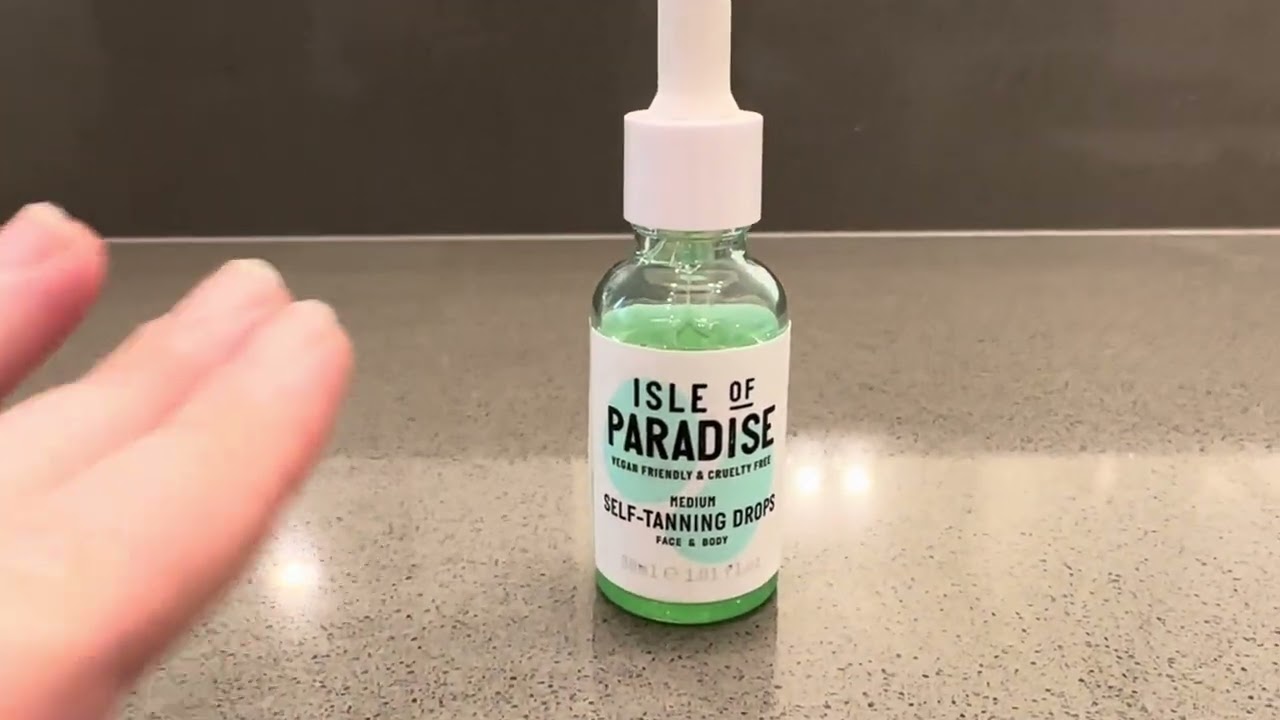 Review: TikTok's Favorite Isle of Paradise Self Tanning Drops 2023