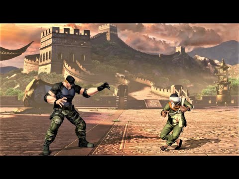 LEVEL 5 Clark Still VS Chin Gentsai THE KING OF FIGHTERS XIV KOF14 Hardest AI Battle Match