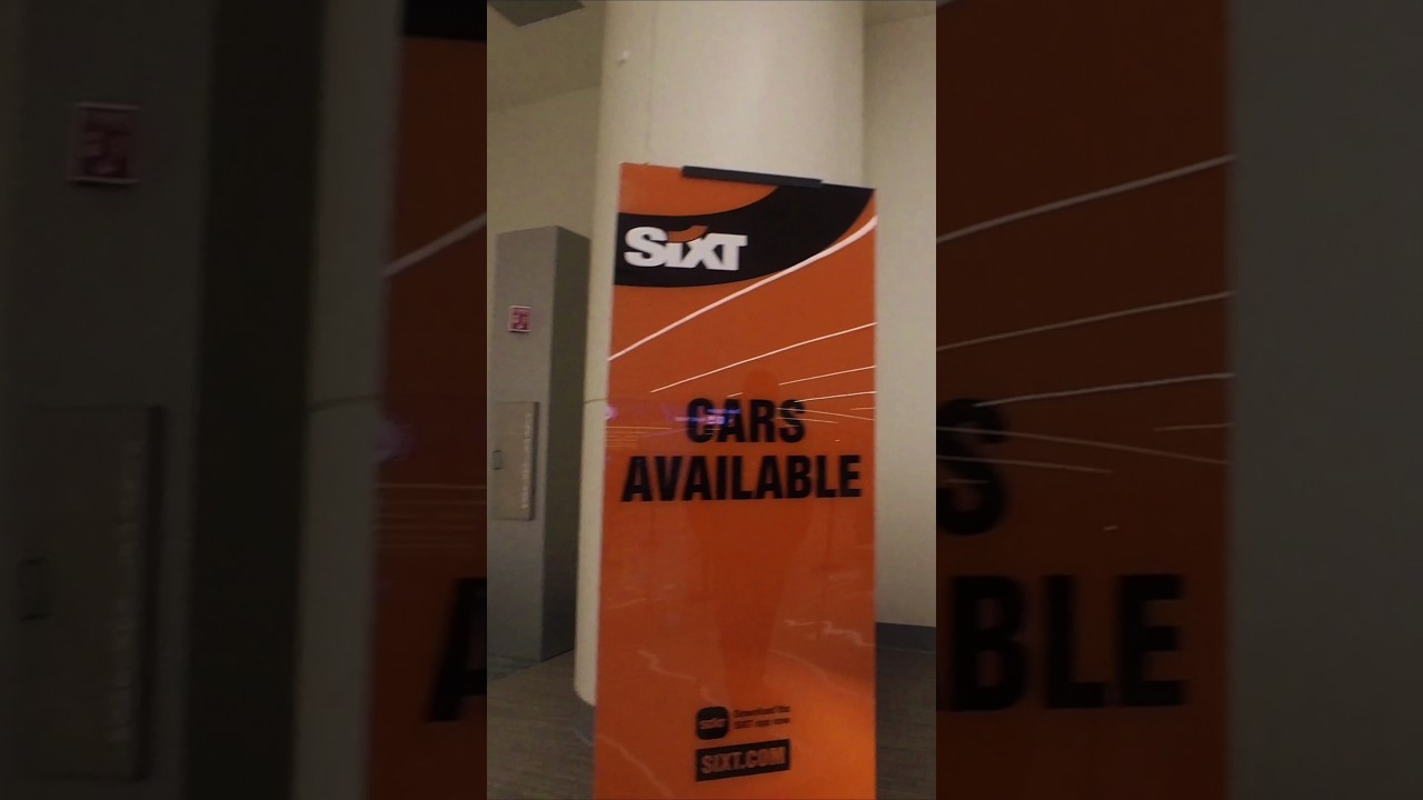 202401 Car booking with SIXT Orlando 