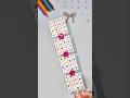 DIY Paper Design 🎀 Color Pattern Craft #Shorts