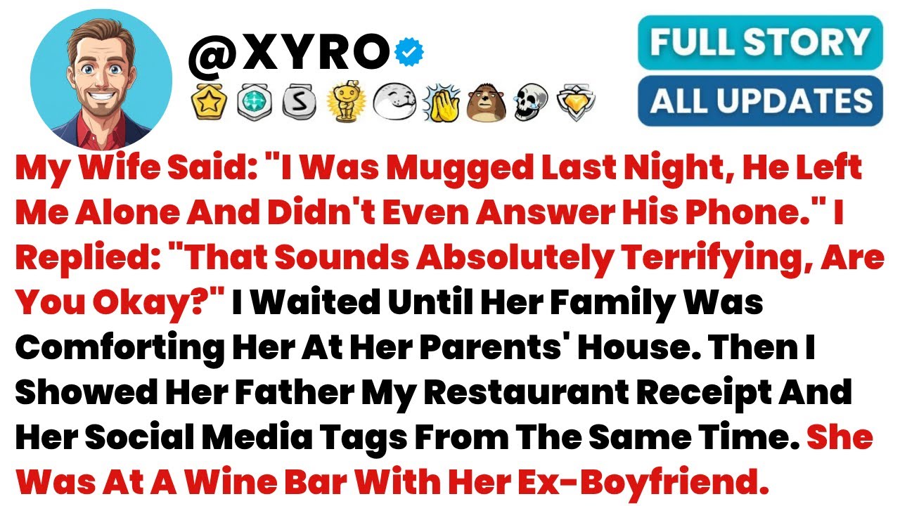 My Wife Said: "I Was Mugged Last Night, He Left Me Alone And Didn't Even Answer His."...-Best Reddit