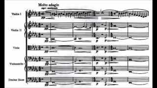 Video thumbnail of "Samuel Barber - Adagio for Strings (audio + sheet music)"
