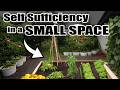 7 tips for self sufficiency in a small space