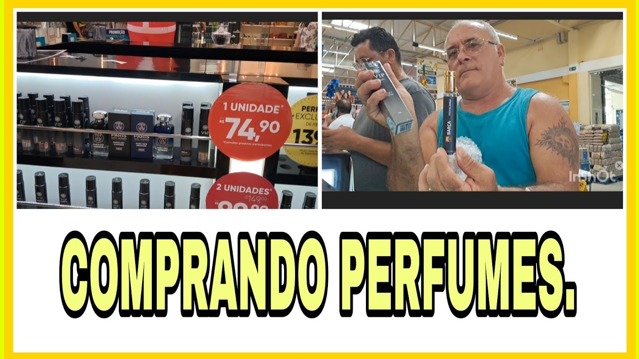 COMPRAMOS PERFUMES ELA CONSEGUIU VENDER  / ESTAVAMOS PRECISANDO 