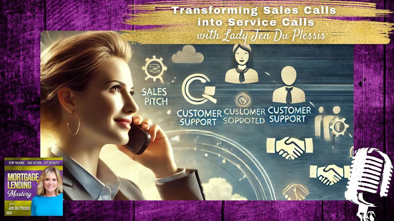 Transforming Sales Calls into Service Calls with Lady Jen Du Plessis