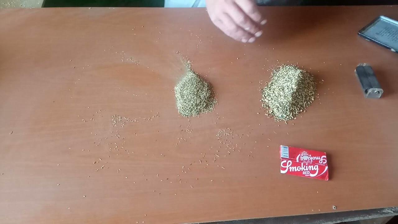 Обзор и отсев махорки, как крутить самокрутку без машинки