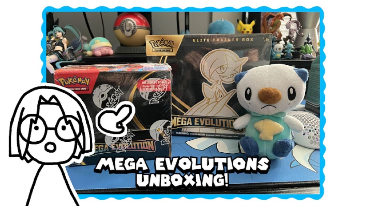 Mega Evolutions Unboxing! (Stream highlights)