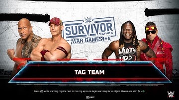 FULL MATCH - John Cena & The Rock vs. The Miz & R-Truth: Survivor Series 2011