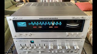 Marantz 112 Tuner & 4070 Quadradial Amplifier for sale separately on eBay