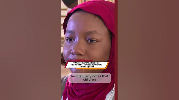 "Children Are the Nation's Heartbeat" – First Lady Oluremi Tinubu Speaks