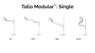 Introducing Tallo Modular™ Monitor Arms