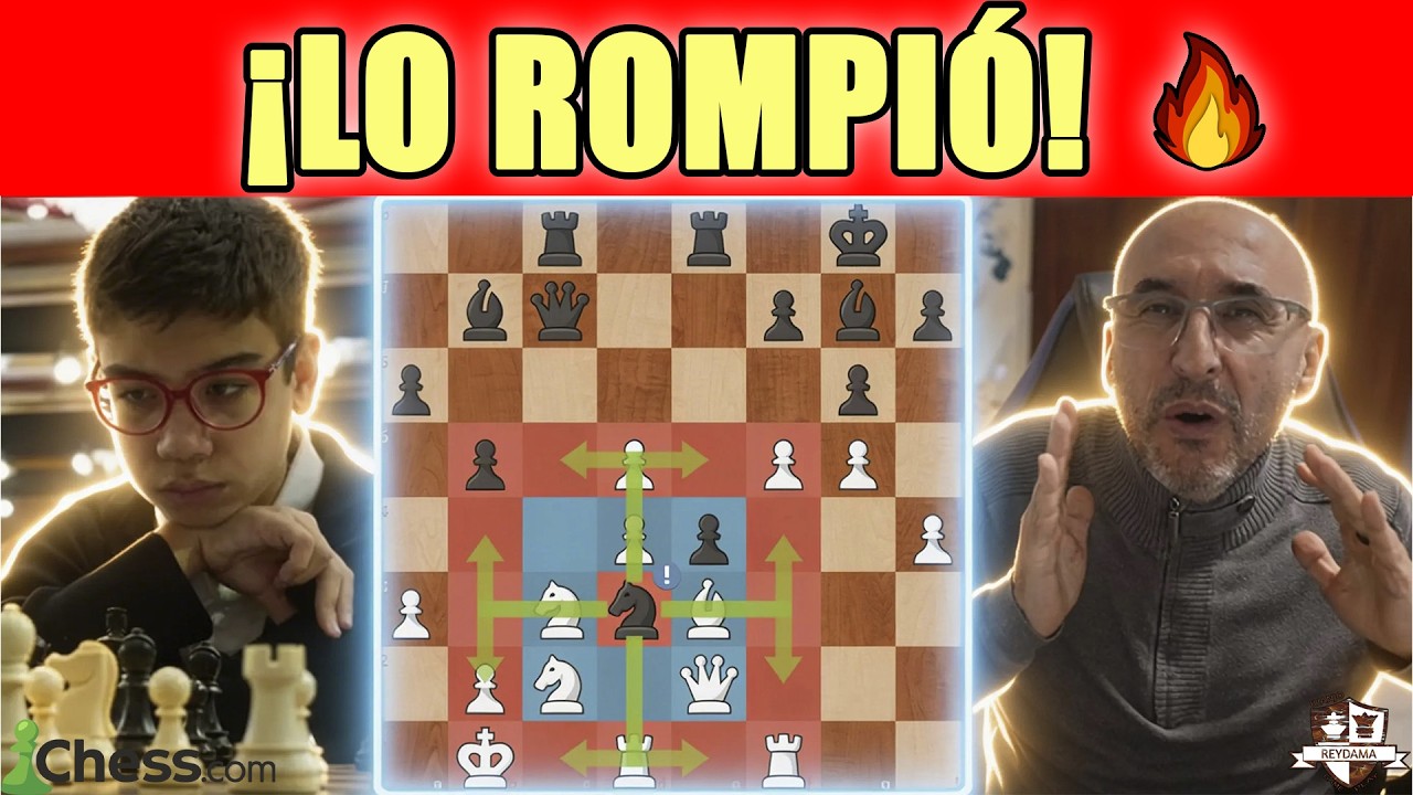 ¡NI LOS DIOSES LO VIERON! 🤯 Faustino Oro humilla a un GM (3266 Elo) en 30 jugadas