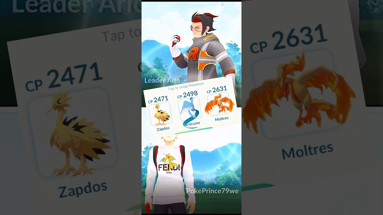 Half HP Galarian Birds Destroy Leader Arlo Badly in 