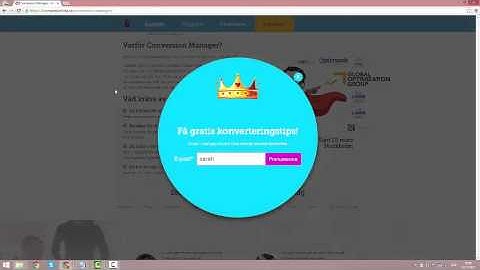 Exit intent popup increased signups with 127%