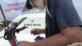 Part 2 Refit and Seal a Muir Winch by Motor Sailing for Old Dudes 2,054 views 3 months ago 7 minutes, 28 seconds