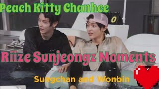 Riize Sunjeongz Moments #27 - Sungchan and Wonbin 