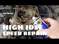 How to Repair High Idle Speed issue Mersedes w210