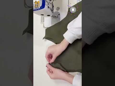 طريقة عمل كالونة فى الصدر الخياطة بلوزات