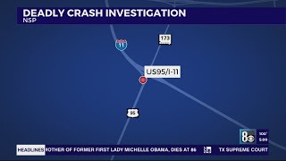 2 Dead In Wrong-Way, Suspected Dui Crash Near Boulder City