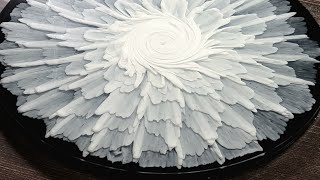 #1471 Awesome Monochromatic 3D Resin Bloom