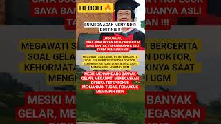 BU MEGAWATI AGAK MENYINDIR DIKIT NIE #megawati #rakyat