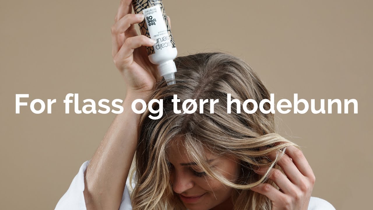 Tea tree oil sjampo for daglig pleie, effektiv for flass og tørr hodebunn - Australian Bodycare