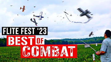 🛫💥What goes up, MUST CRASH!! Best of COMBAT (RC Plane Dogfight) Flite Fest 2023