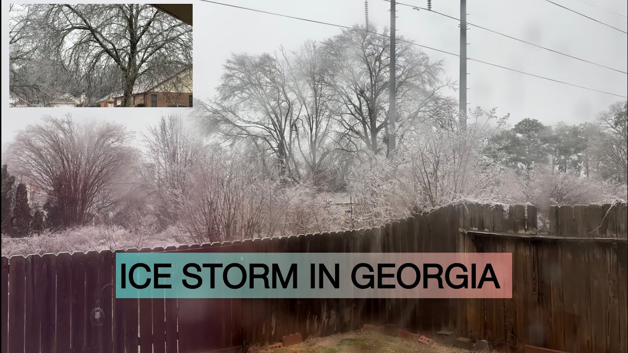 Winter Ice Storm and Power Outages.  