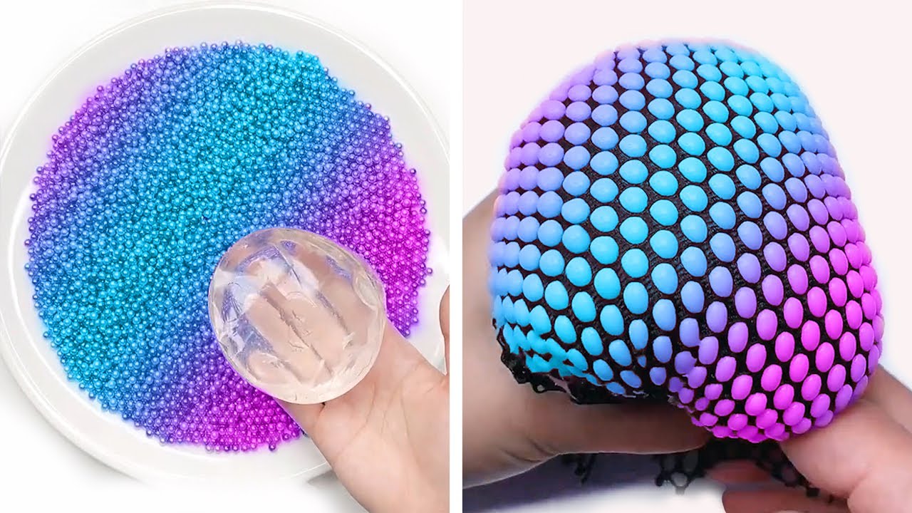 12 Hour Oddly Satisfying Slime ASMR No Music Videos - Relaxing Slime 2024