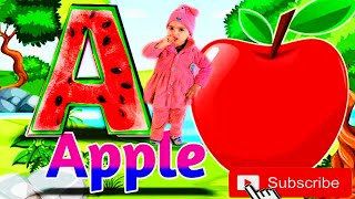A for Apple | a to z alphabet - A For Aeroplane - ABC ...@BabuTvkidsclass