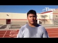 Bel Air offensive lineman Javier Pantoja talks about upcoming football season