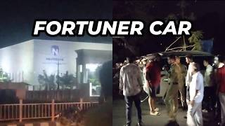 Fortuner Car Ka Hadsa Navodaya Hospital Ke Pass