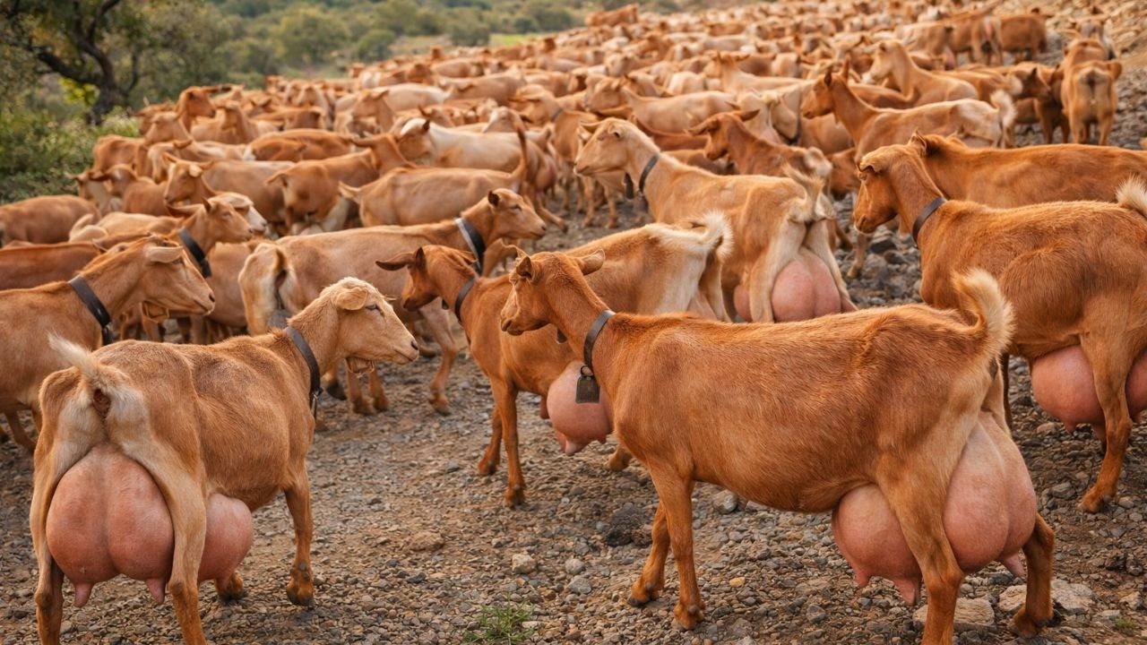 Raza de Cabra Malagueña 🤯 Leche de Alta Calidad, Resistencia y Conservación del Medio Ambiente