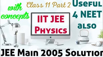 JEE Mains Physics Video Solution | Part 2 | Class 11