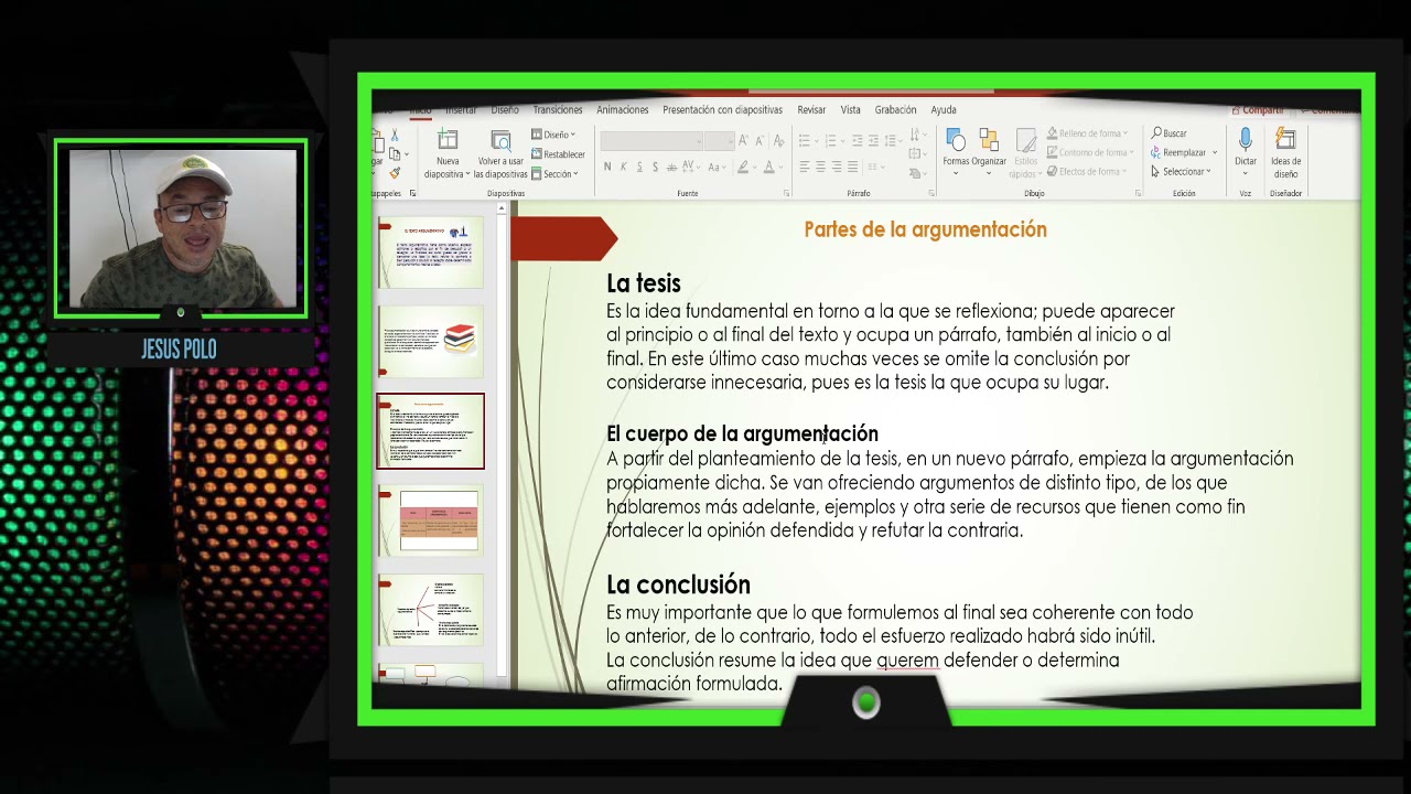 EL TEXTO ARGUMENTATIO