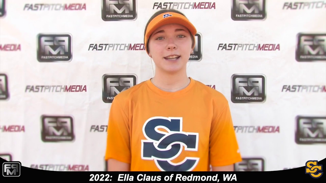 2022 Ella Claus Committed North Dakota State Lefty Outfield, 1B Softball Skills Video - Ca Suncats