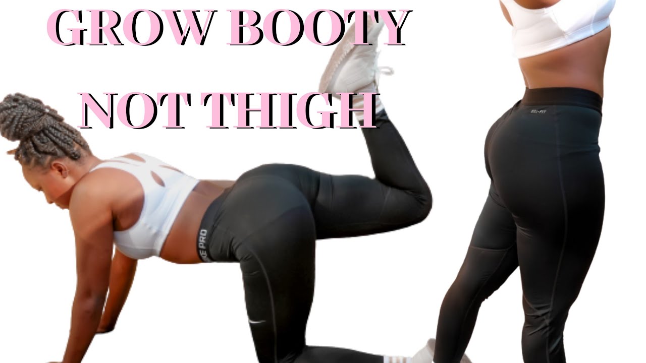GROW YOUR BOOTY NOT THIGHS AT HOME CHLOE TING'S BUTT WORKOUT FOR