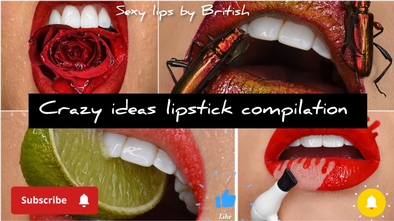 Crazy ideas Lipstick Compilation 
