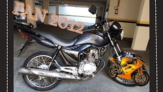 Honda Fan 150 2012 Esdi Flex Cinza Metálica - Originalzinha