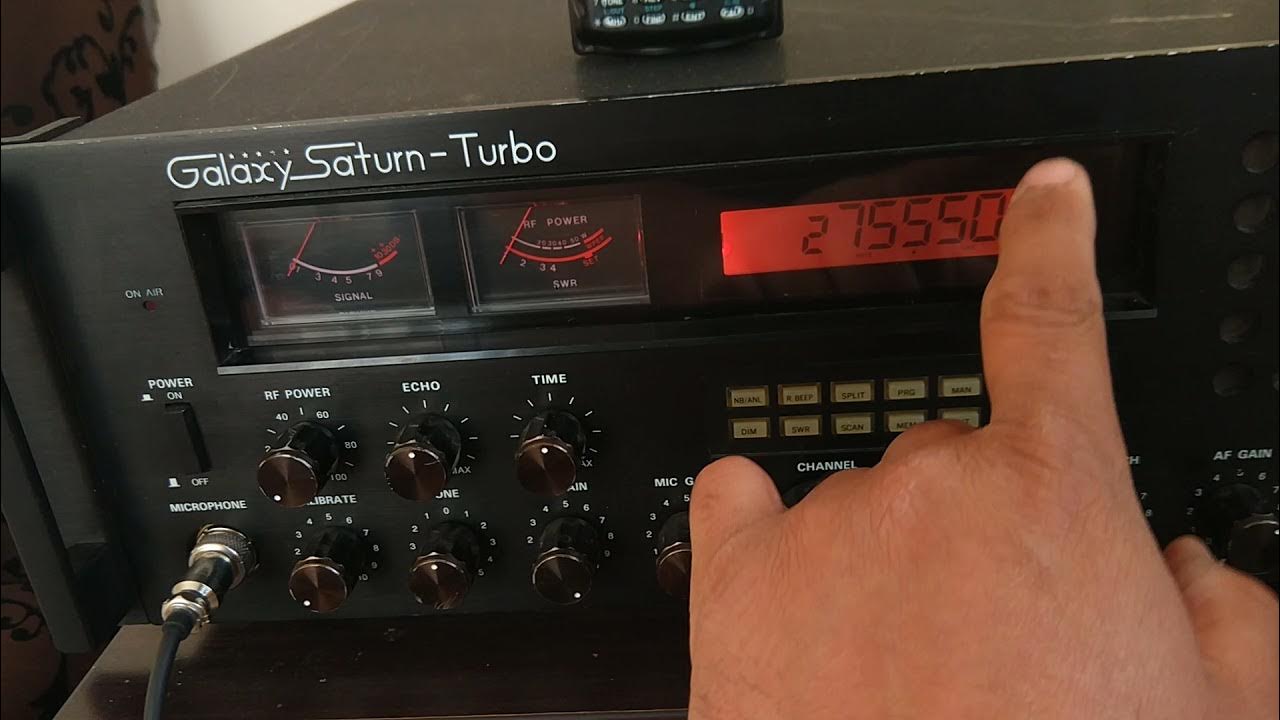 Galaxy saturn Turbo cb inceleme - YouTube