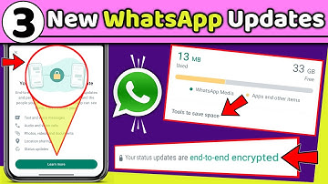 Your Status Updates Are End To End Encrypted Kya Hai