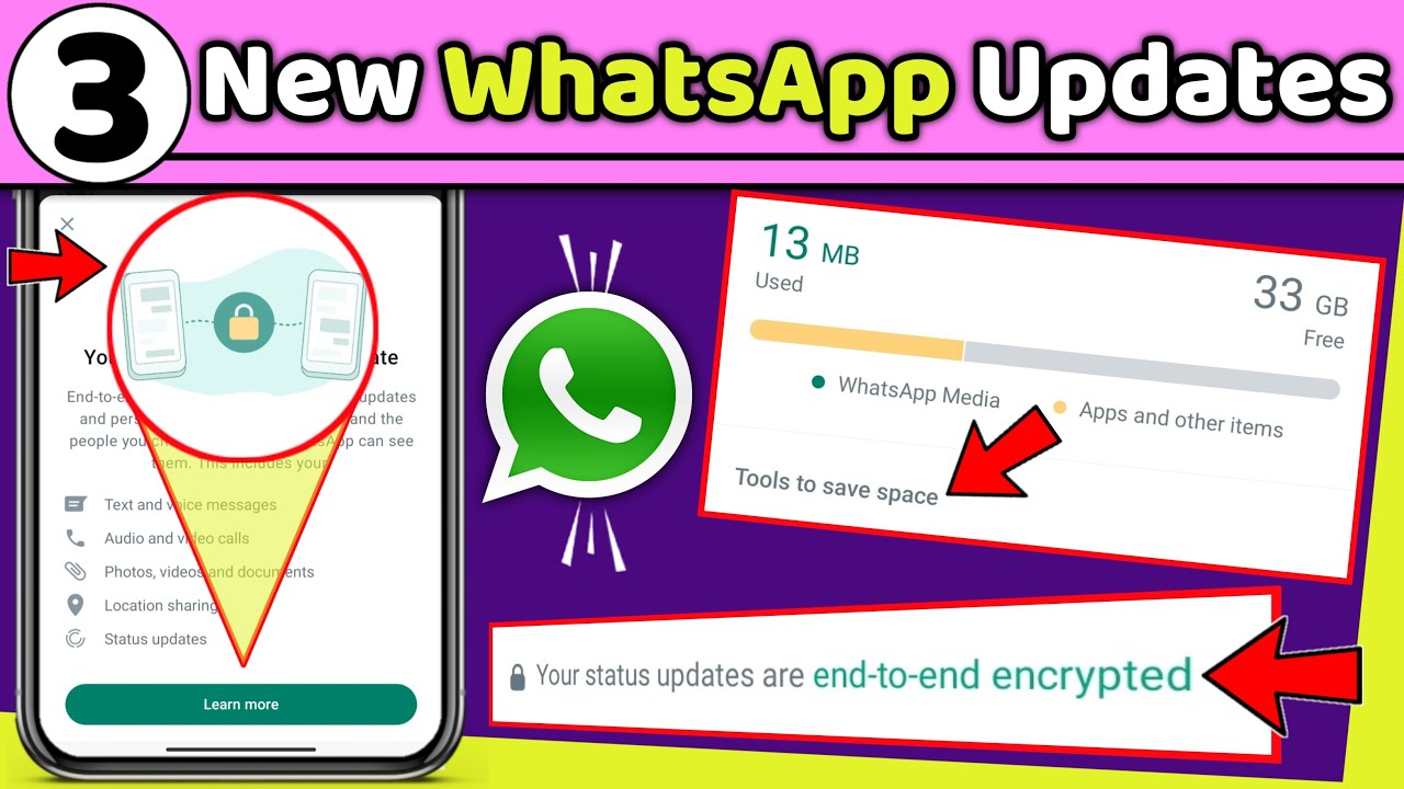 Your Status Updates Are End To End Encrypted Kya Hai