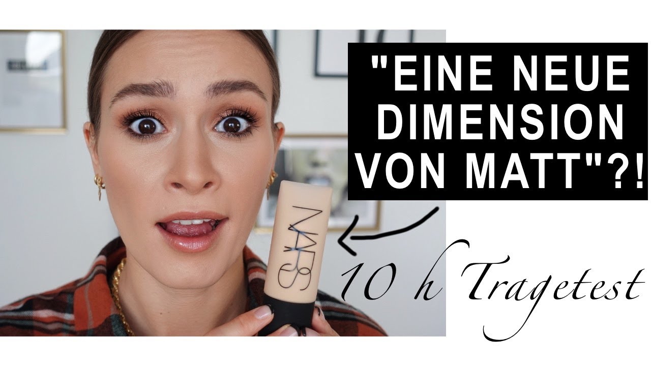 Die Beste Neue Foundation Fur Olige Haut Nars Soft Matte Complete Foundation Review Deutsch Youtube